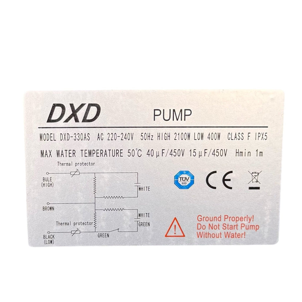 DXD320E 2HP Spa pump