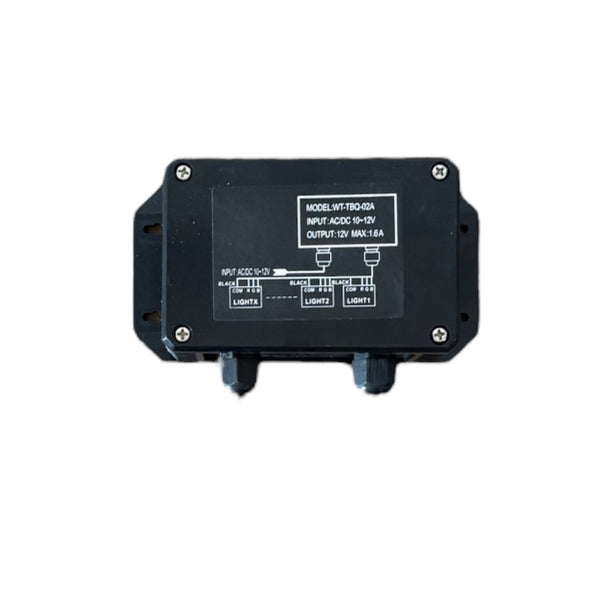 LED Lamp Driver Fixed and Scrolling Colour Rectangle Connection