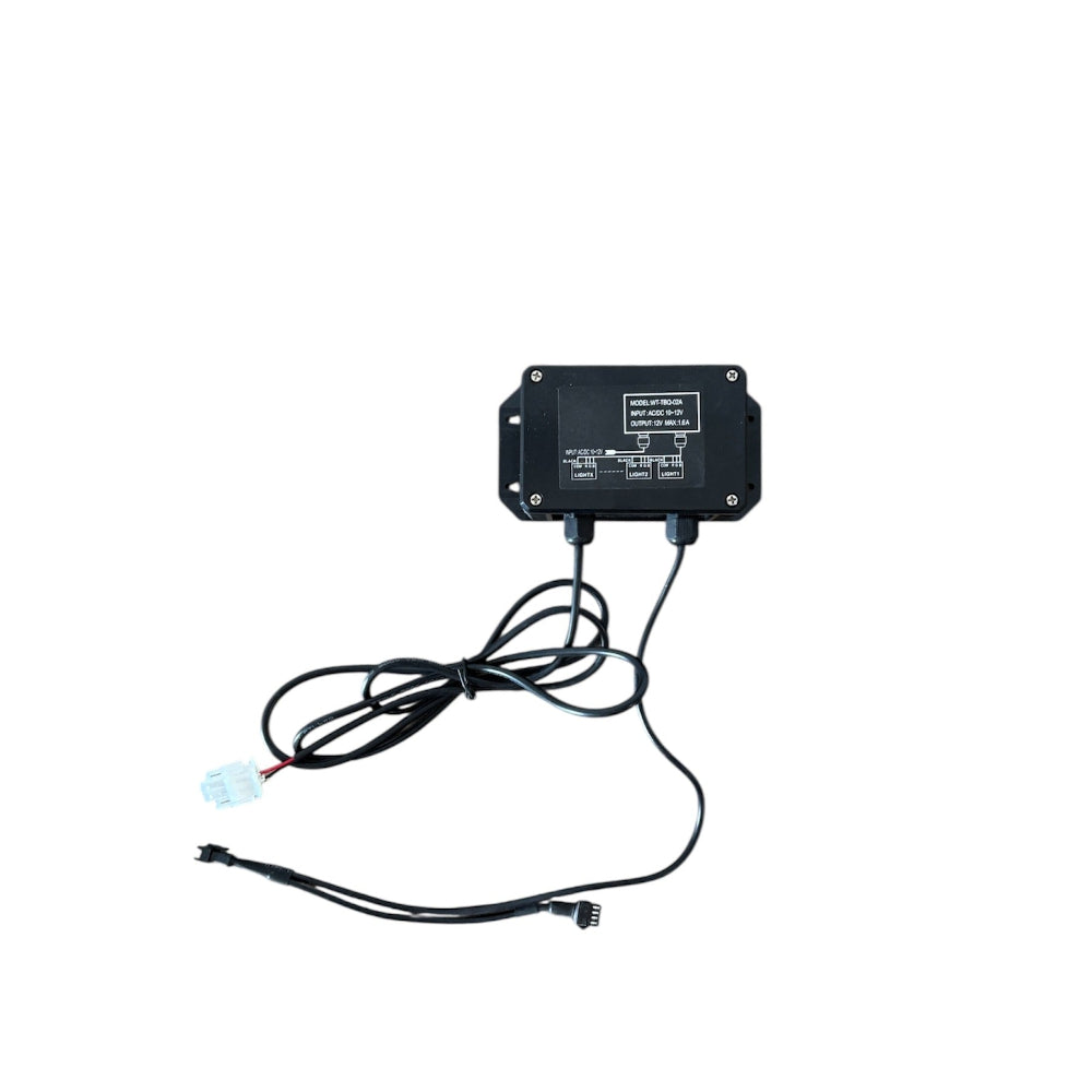 LED Lamp Driver Fixed and Scrolling Colour Rectangle Connection