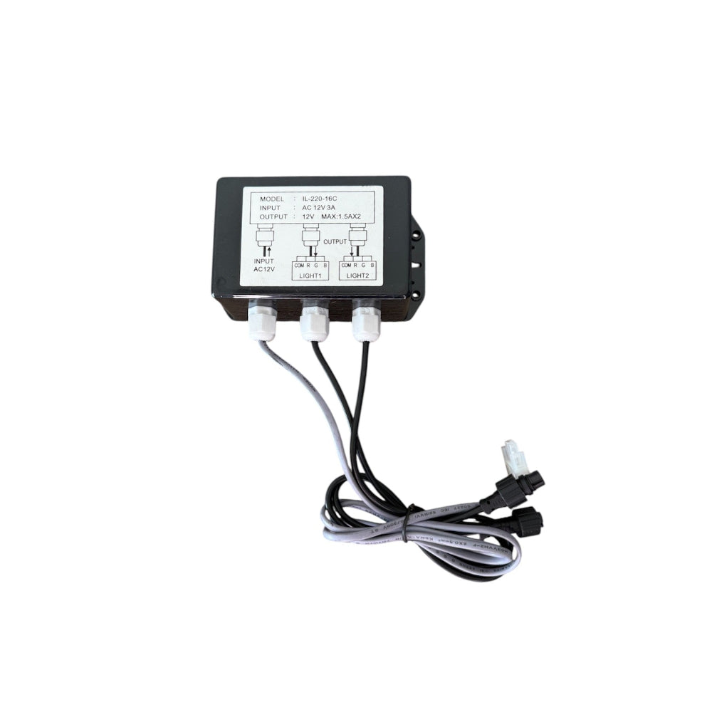 LED Lamp Driver Fixed Colour Flat Connection – Aqua Pulse Spas